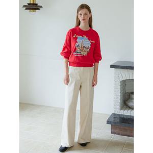 [올리브데올리브]속기모 와이드핏 팬츠 (OJ4WL944)