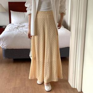 아이우먼 알로밴딩버블주름스커트 DDS885M410 빅사이즈