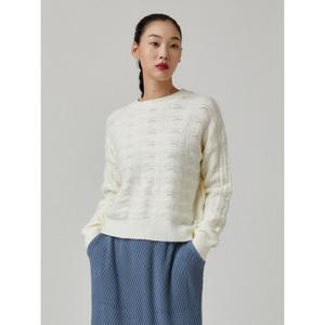 [플리츠미][플리츠미] [특가] 웨이브 라인 니트 티셔츠_EKTSW224