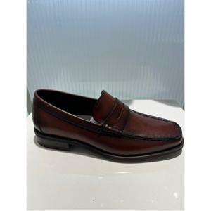 소다 2컬러 브러쉬 소가죽 남성로퍼 (AMM416)