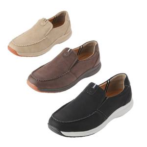 [엘칸토]국민 쿠션UP 누벅 슬립온 편안한 남성로퍼 2LMC96XL_GN