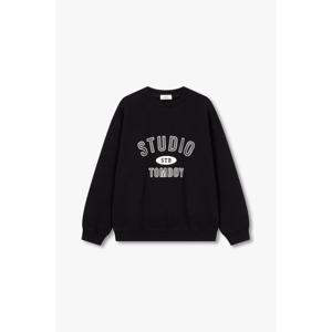 톰보이  9174422991 로고 기모 맨투맨 티셔츠