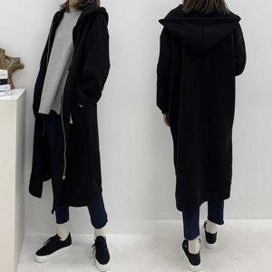 위쉬몰 ZY 네스트블랙롱지퍼점퍼(T072H410) 빅사이즈