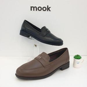 무크 세이브존01 여성 페니패턴 몰드로퍼 36-2158-6