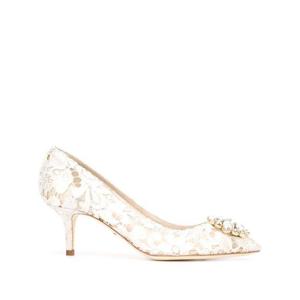 돌체앤가바나 힐 펌프스 CD0066 AL198 80005 GHIACCIO