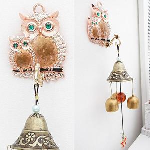 엄마와 아기 부엉이 문종 (로즈골드)