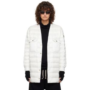 25 FW 릭오웬스 여성 Moncler    오프 화이트 아우터 재킷 251232F061003