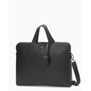 [헤지스ACC] 블랙 로고배색 서류가방 HJBA5E412BK