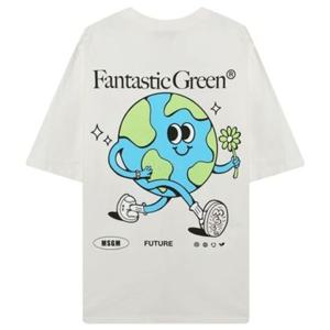 엠에스지엠 반팔 티셔츠 700442 Ivory CREAM