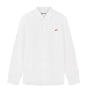 메종키츠네 셔츠 MW00411WC0026 P100 White