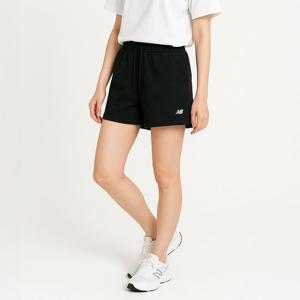 [뉴발란스 주니어]NB 뉴발란스 스포츠 에센셜 프렌치테리 3인치 트레이닝 반바지 팬츠 블랙 WS41500-BK