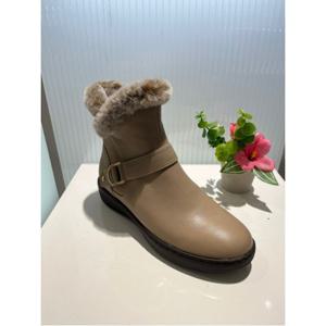 소다 방한 여성 베이지 털부츠 (ALB421 LS32)