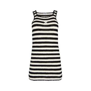 셀린느 미디 원피스 2AE5K720X38EC BLACK ECRU DOM