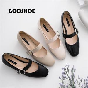 갓슈 써클리스 메리제인 3cm 로우힐