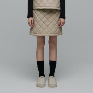 내셔널지오그래픽 N244WSK010 여성 엘크 패딩 숏기장 스커트 BEIGE
