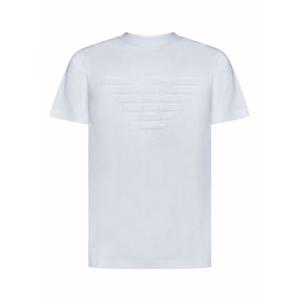 [EMPORIO ARMANI] 라프리마 남성 티셔츠 화이트 코튼 저지 8N1TD21JGYZ0147 /8