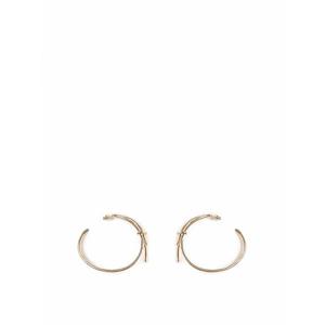 [SALVATORE FERRAGAMO] 라프리마 여성 귀걸이 후프 위드 매듭 760708770522001 골드 /8