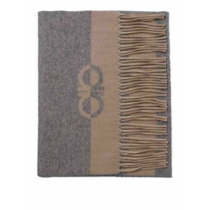 [SALVATORE FERRAGAMO] 라프리마 남성 스카프 위드 투톤 간치니 527941756570011 베이지 /8