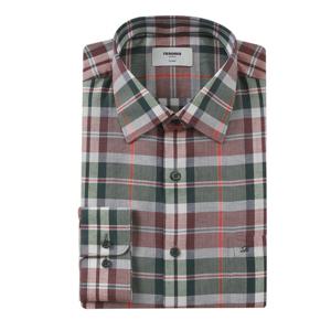 [레노마(셔츠)][레노마]린넨혼방 빅멀티체크 일반ROSSG0-038GE