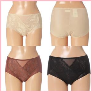 [비비안]인견 기능성 BBM 아랫배 눌러주는 파워네트 여성노라인팬티BP3517P