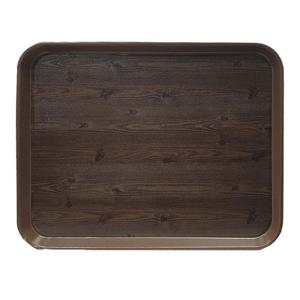 옹이 나무무늬 나무무늬 업소용 사각쟁반 6호