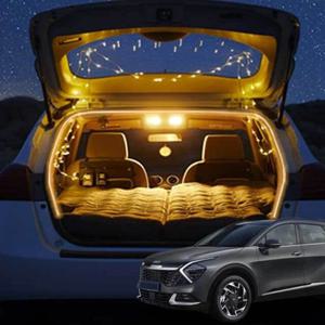 스포티지 NQ5 차박 식빵등 LED 트렁크 조명 감성무