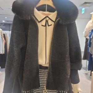 스테파니 HC35 가로줄털밍크 A24Jk4408