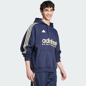 [아디다스(퍼포먼스)]남성용 하우스 오브 티로 플리스 후드 티셔츠 IW5937