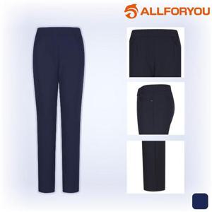 올포유 슬랙스 바지 밴딩 세미스키니 팬츠 봄 여성