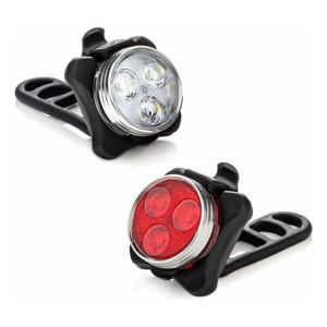 COB 3LED 4모드 후미등 자전거 라이트 전조등