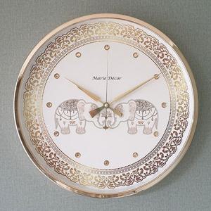 베베코끼리 심플벽시계 (골드)