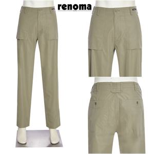 [레노마캐주얼]S/S 면바지 카키컬러 팬츠 아주편안한 슬랙스 RQIMBP11A EK3653