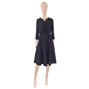 [숲]자켓 레이어드형 벨티트 원피스 SB3OPM0