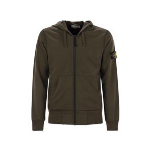 스톤 아일랜드 후드 티셔츠 K1S156100042S0051V0054 MILITARY GR