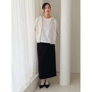 [폴햄] 여 더블니트 자수 스커트 PHF2RR2210