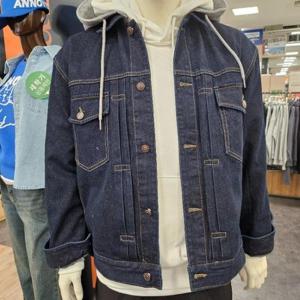 리트머스 HC26 후드탈부착  데님자켓 빈티지 LP1JU031 빈티지