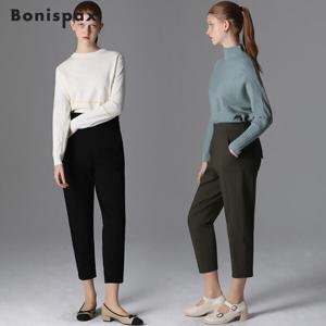 [보니스팍스][보니스팍스(Bonispax)] 포켓 배기 밴딩 슬랙스 (택