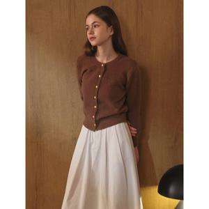 [르샵]비스코스 심플 라운드 가디건 (DP1CK007A)