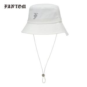[팬텀] 여성 펄 심볼 리본 장식 버킷햇 221E1CP105_WH