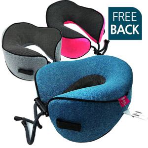 프리백 목베개 목쿠션 메모리폼 여행용 가정용