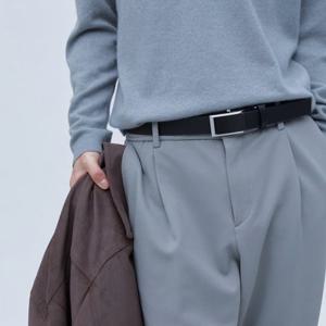 [질스튜어트] 블랙 버클장식 소가죽 자동벨트 JUBE4F252BK