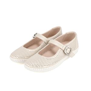 [바바라(슈즈)]바바라 여성플랫 양가죽 데일리 펀칭 포인트_BBI149BE