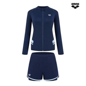 아레나 에센스 레귤러핏 래쉬가드 3PCS 세트 A5BL1PS06 DNV