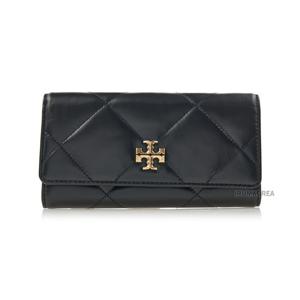 [토리버치] SS25 여성 다이아몬드 퀄팅 장지갑 163955 001