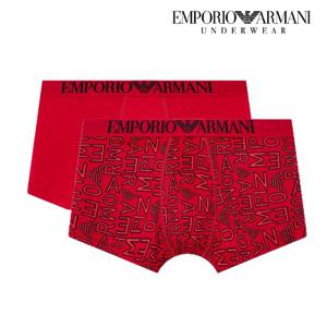 [엠포리오 아르마니 언더웨어][선물포장]올오버 마이크로 사각 드로즈세트(0815112046-50)