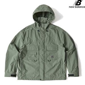 뉴발란스 NBNMC19073-GN 경량 마운틴자켓 공용 트레이닝 바람막이