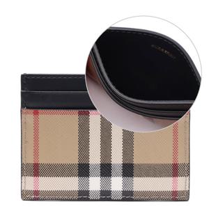 [버버리] 23SS 여성 빈티지 체크 카드지갑 (8065483_ARCHIVE_BEIGE_BLACK_23S)