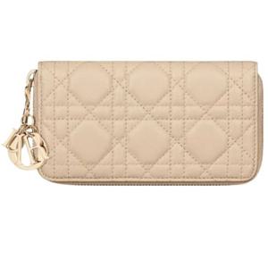 디올 Lady Dior 미디엄 지퍼 지갑 S6024ONMJ_M51U