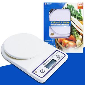 경인 디지털 전자저울(KB-1000) 주방 계량저울 베