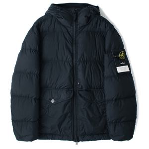 24FW 스톤 크링클랩스 후드 패딩 네이비 811540723 V0020